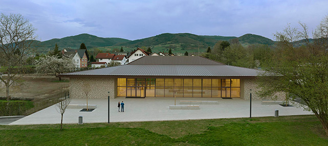 Mehrzweghalle für Heimschule Lender in Sasbach