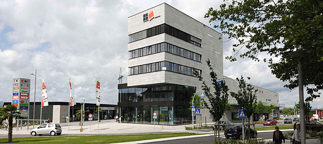Neubau Einkaufszentrum Insel Weil am Rhein